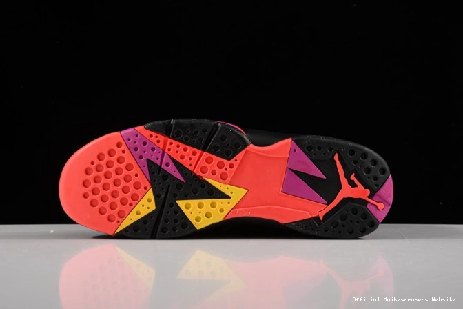 Official Maikesneakers Retro Jordan 7 Air 313358-006 Patent Black 0717